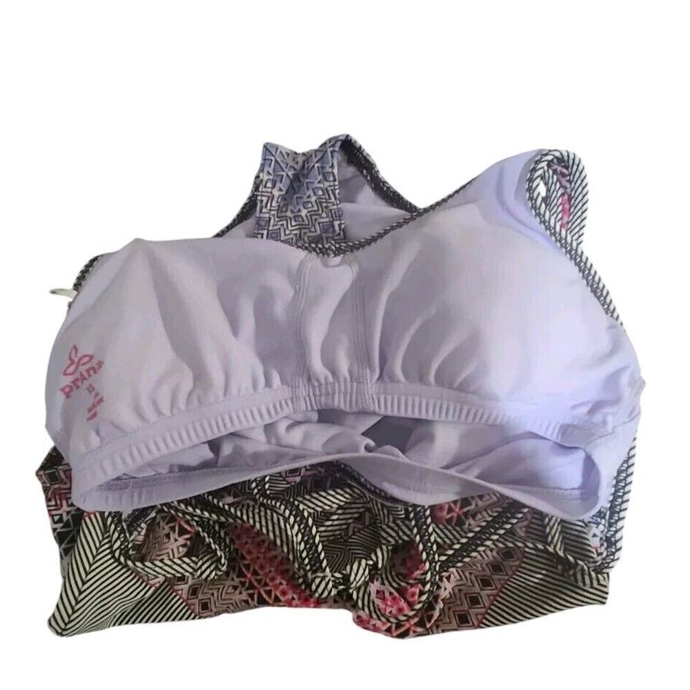 Prana Swimsuit One-Piece Women's Size Extra-Small XS Gray Pink Strappy Outdoors - Picture 4 of 12